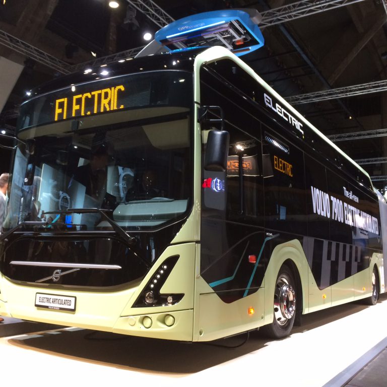 New Driveline And Up To Kwh For Volvo Electric Articulated Bus