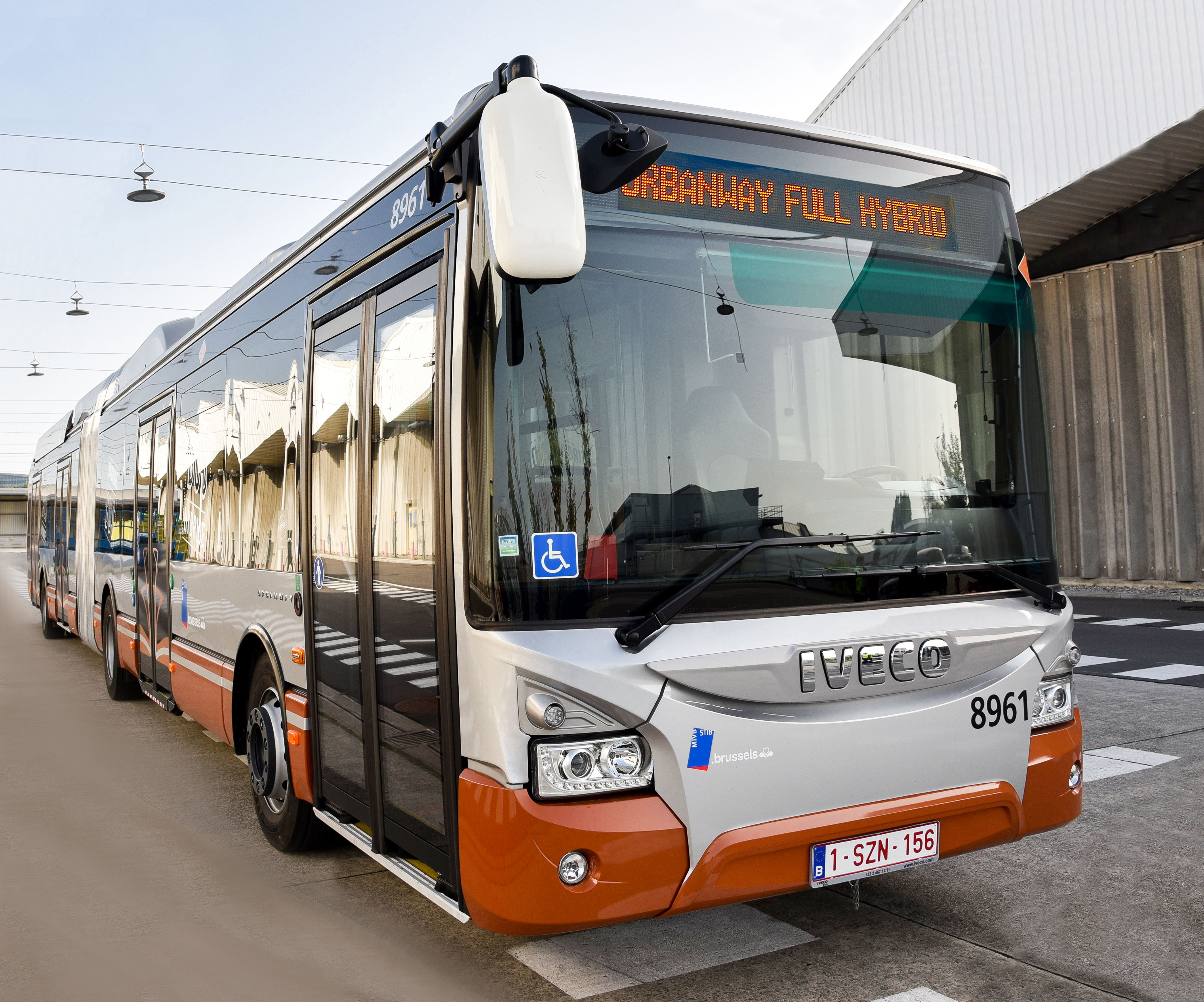 Iveco Bus Signs Framework Agreement For 141 Urbanway Hybrid Buses For Brussels Sustainable Bus