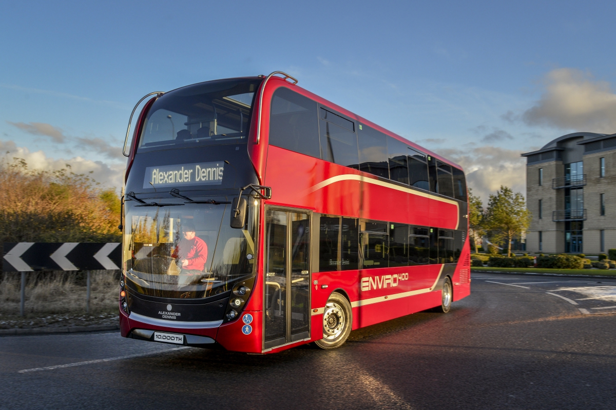 105 electric double decker buses for Manchester