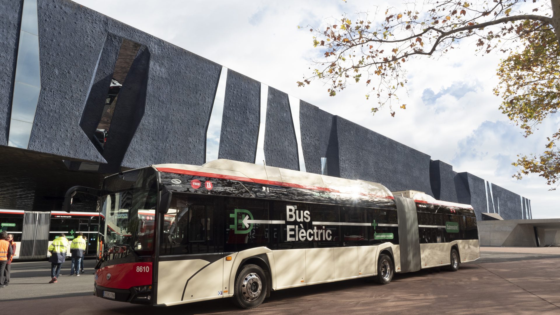 Solaris Articulated Urbino Electric To TMB Barcelona - Sustainable Bus