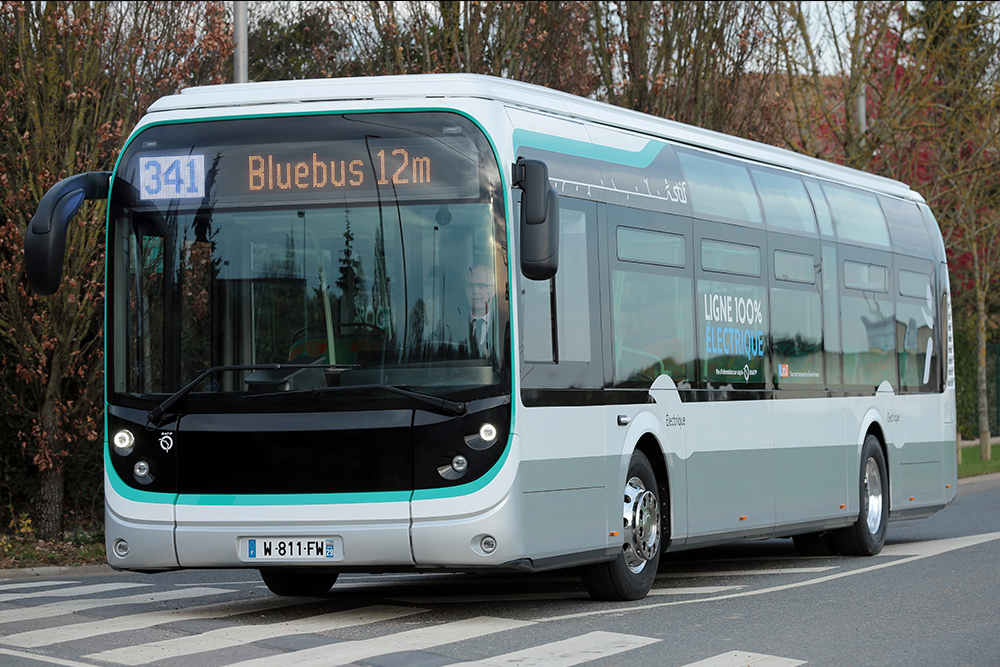 bollorè bluebus electric bus paris