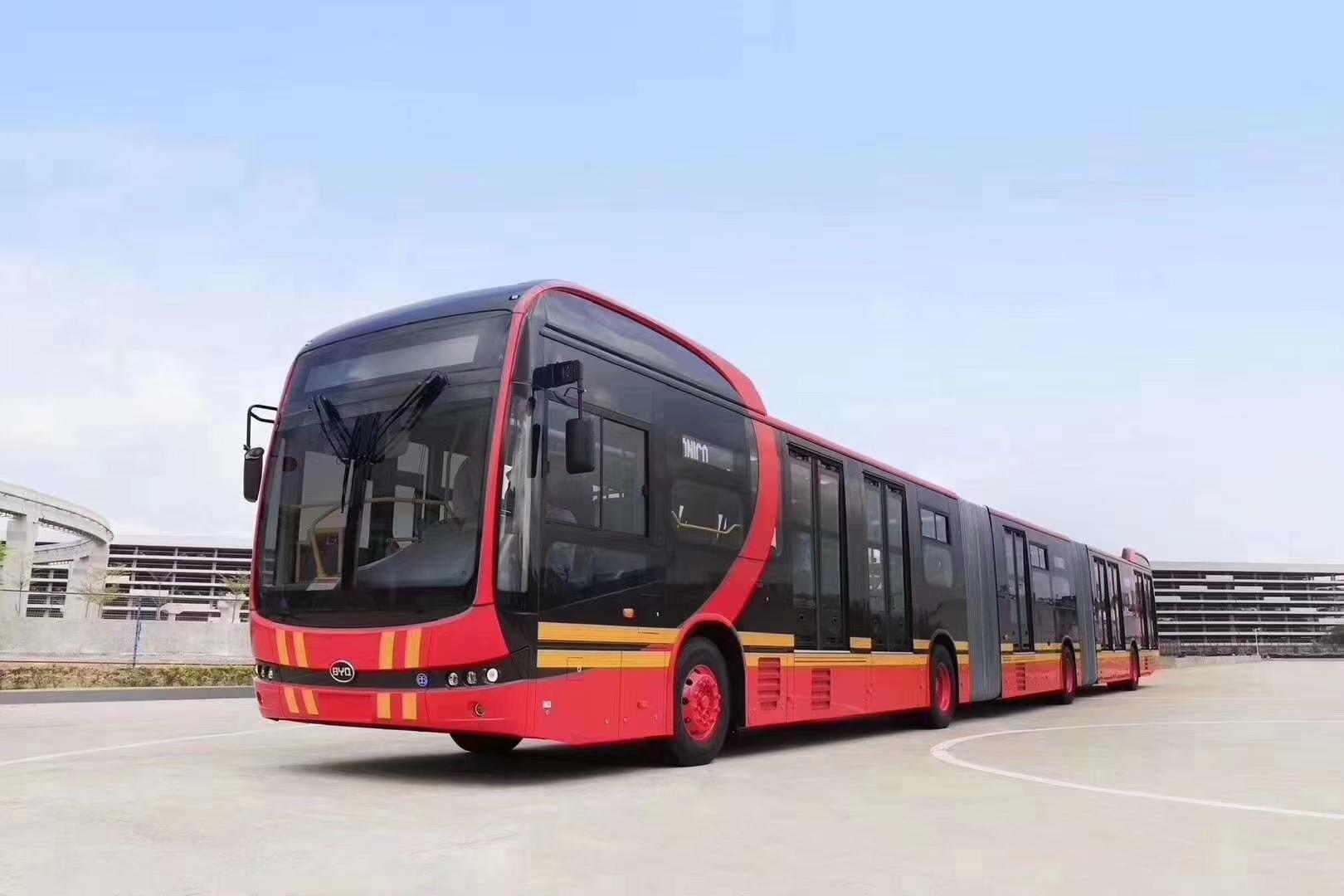 BRT systems 27 electric meter bus, the world longest Sustainable Bus