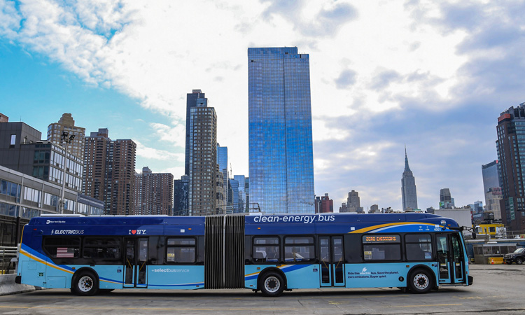 new york mta electric buses