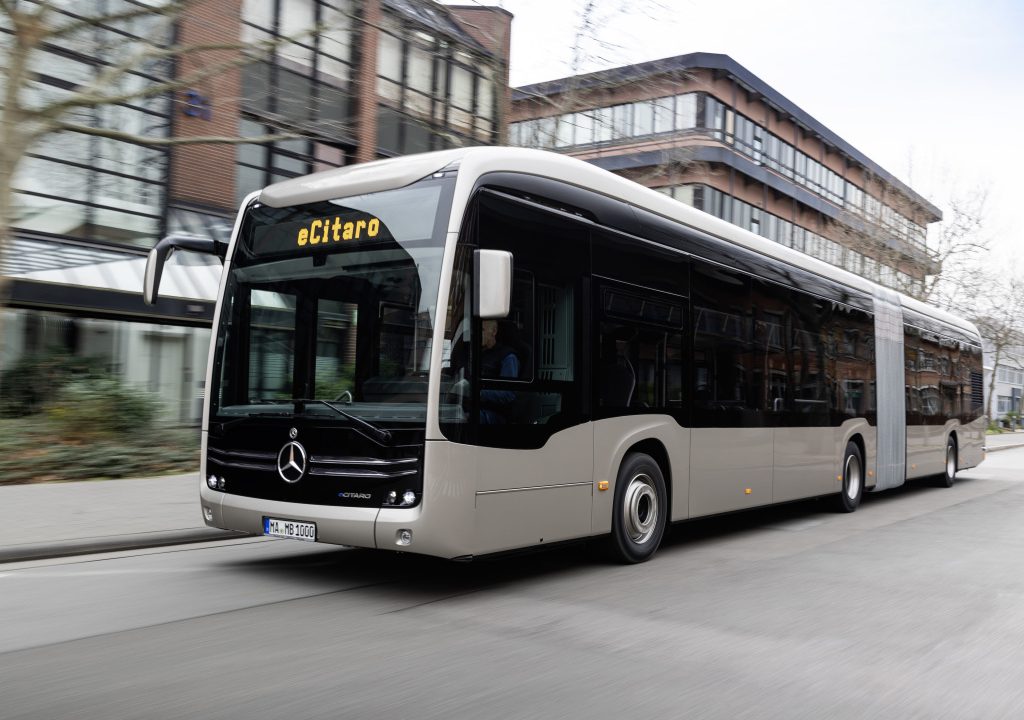 The Mercedes eCitaro articulated is almost ready. With solid-state ...