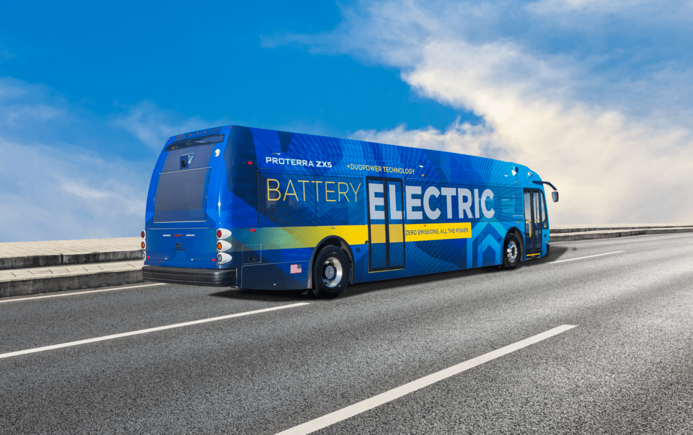 proterra ZX5 electric bus