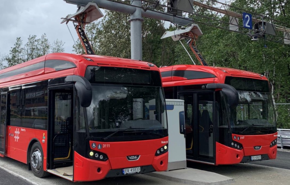 VDL announces a major contract in Oslo 102 electric buses in delivery
