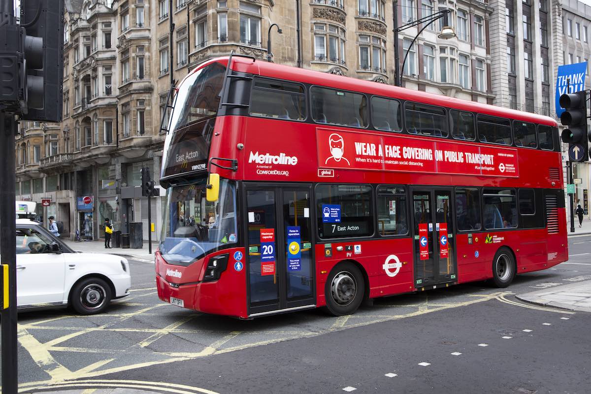 Transport for London bus fleet now meet ULEZ standards. 300 ebuses