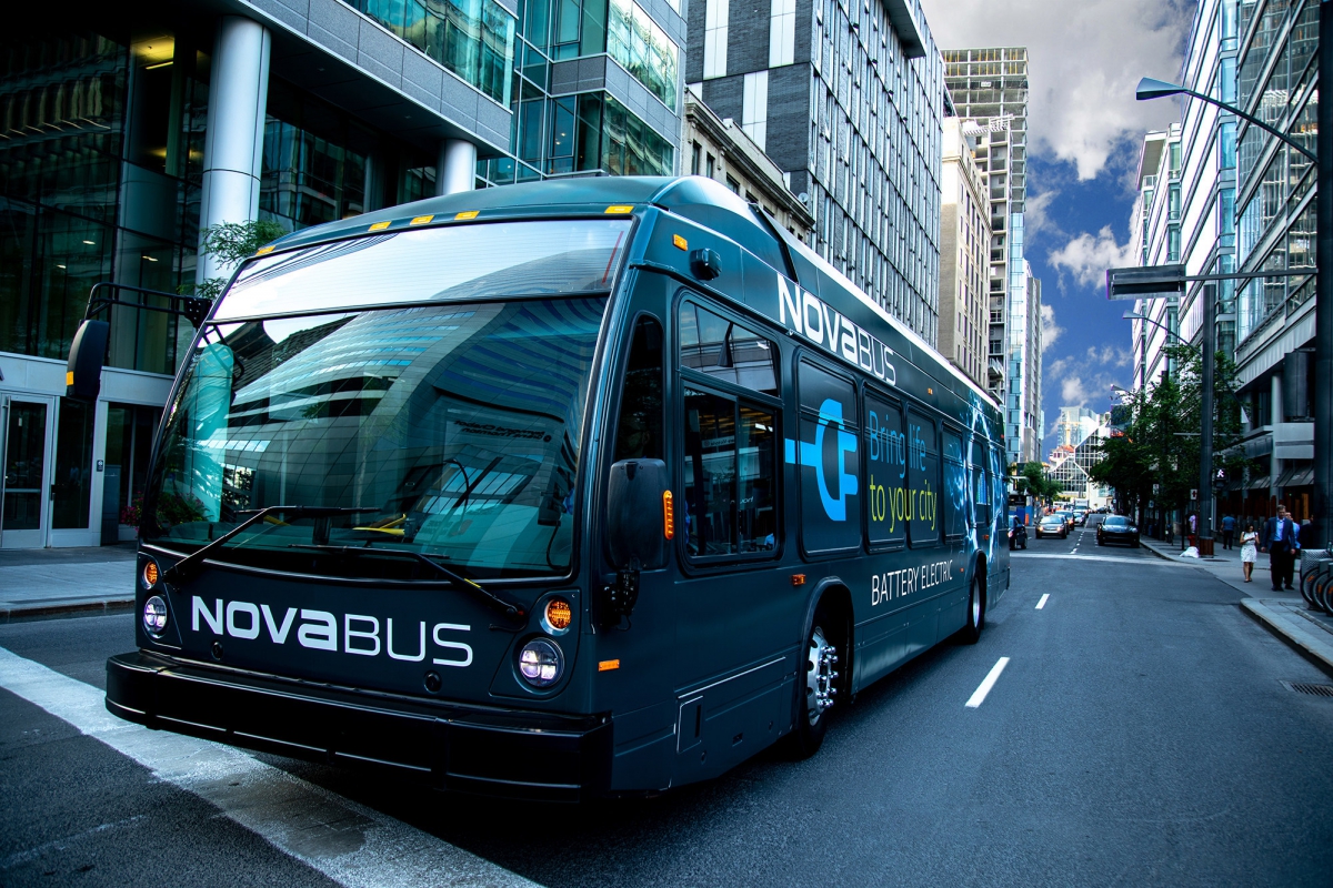 Nova Bus LFSe+ vancouver