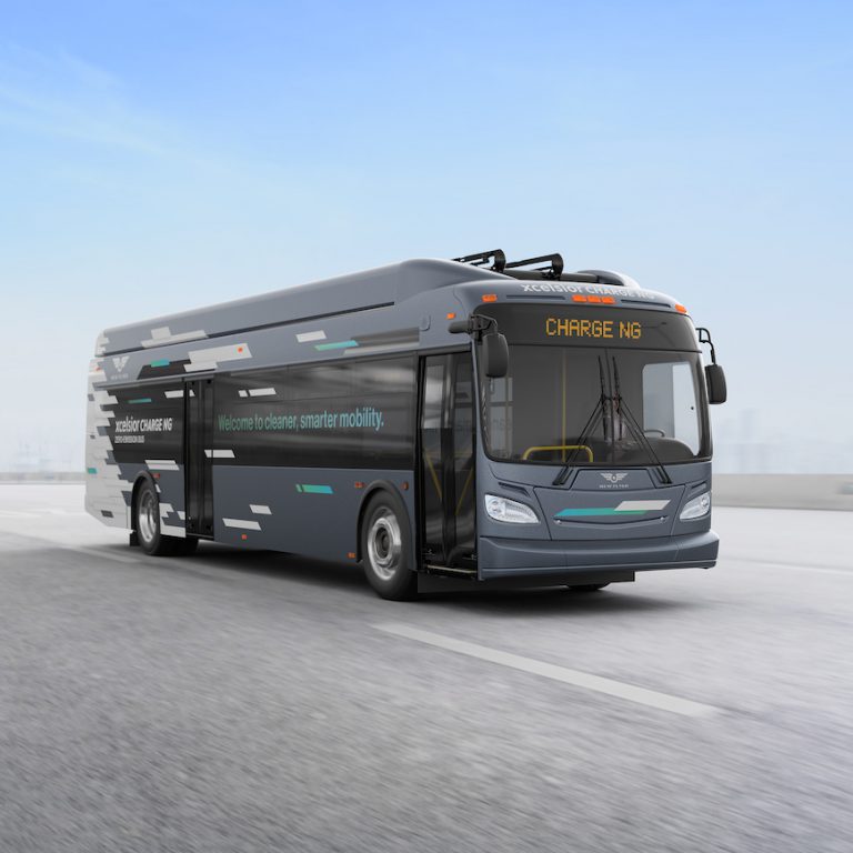 New Flyer unveils its new generation electric bus range Xcelsior CHARGE NG