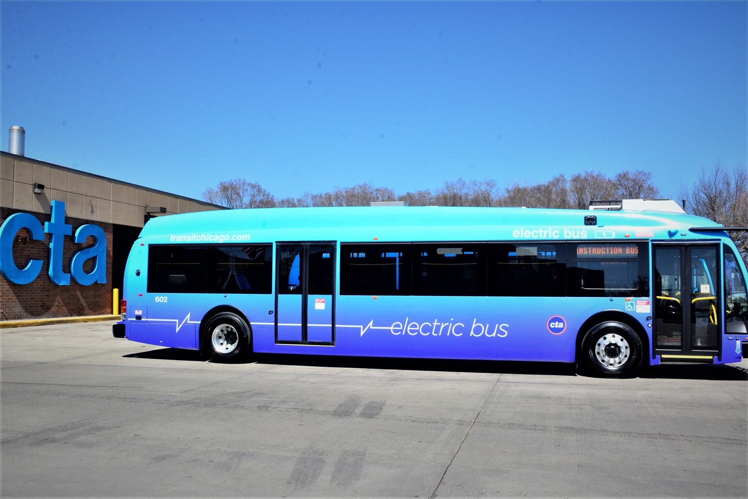 cta chicago electric buses