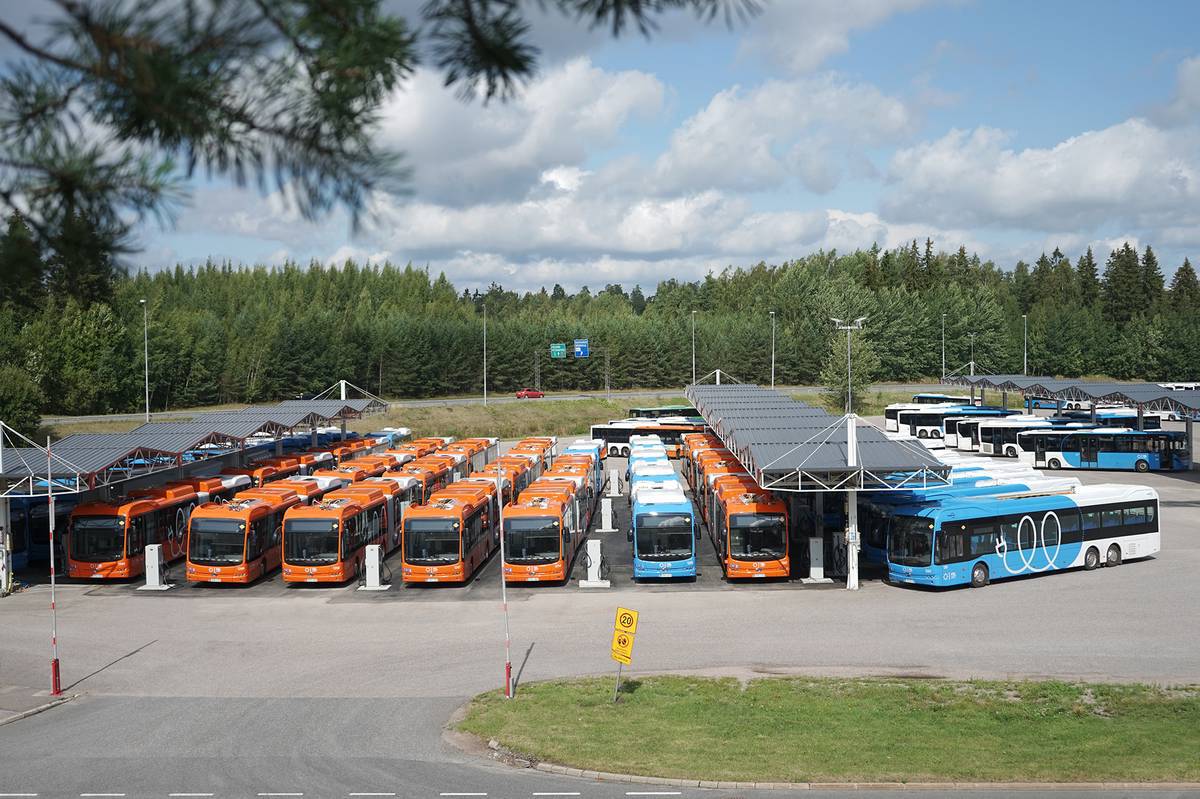 76 BYD ebuses delivered in Helsinki. The largest ebus order in