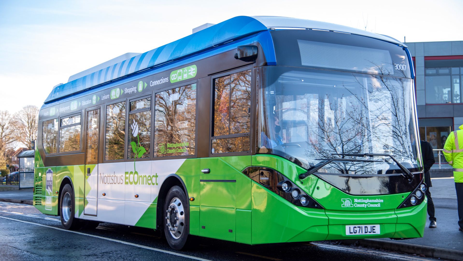 Greener Nottingham: Two 10-meter E-buses Delivered By ADL - BYD. The ...