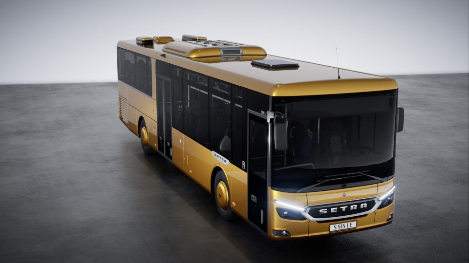 Daimler Buses Launches New Series Setra MultiClass 500 LE. With Weight ...