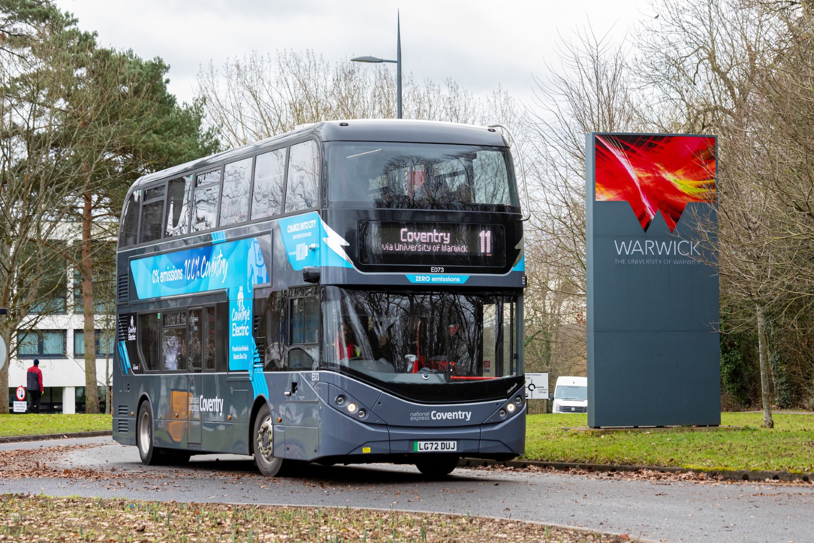 Bydalexander Dennis Enviro400ev Fleet With National Express Livery To