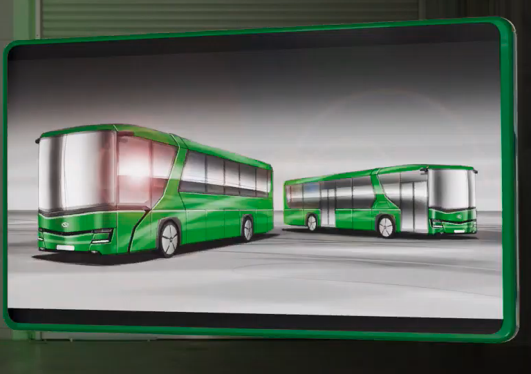 Solaris shows sneak peek of the new intercity ZE bus platform at 2024