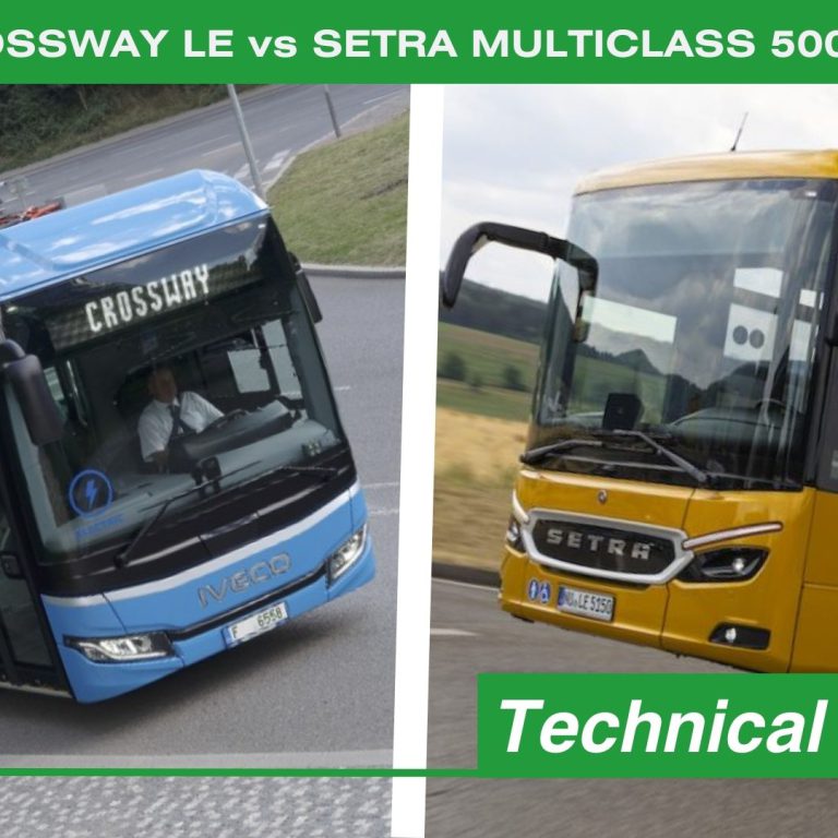 Iveco Bus Crossway LE Vs Setra MultiClass S 500 LE: The Low Entry ...