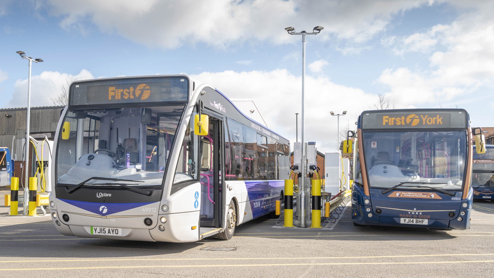 Time to take the road for First York 12 Optare Versa, repowered by ...