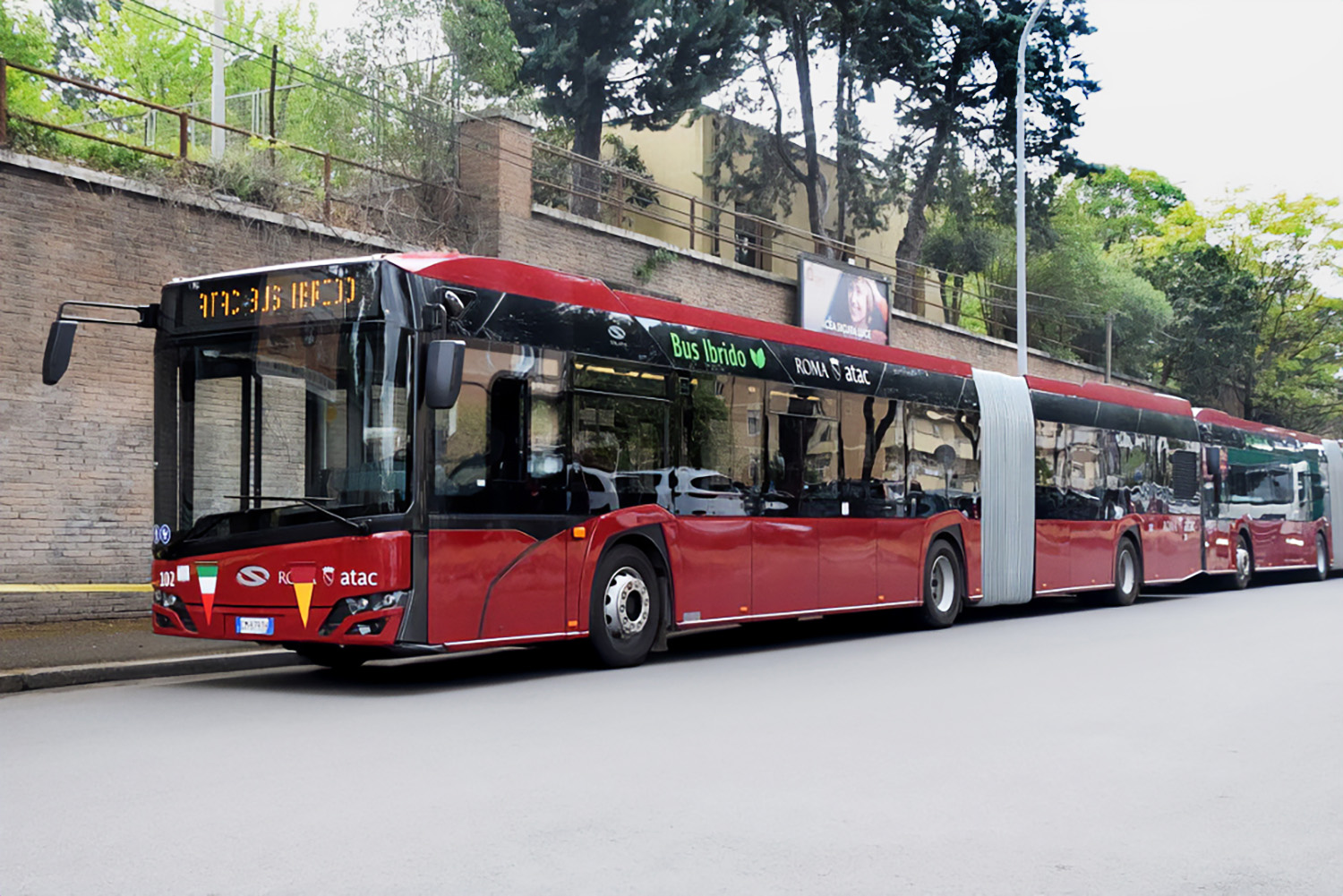 Solaris to provide 244 CNG buses (and 110 mild hybrids) in Roma