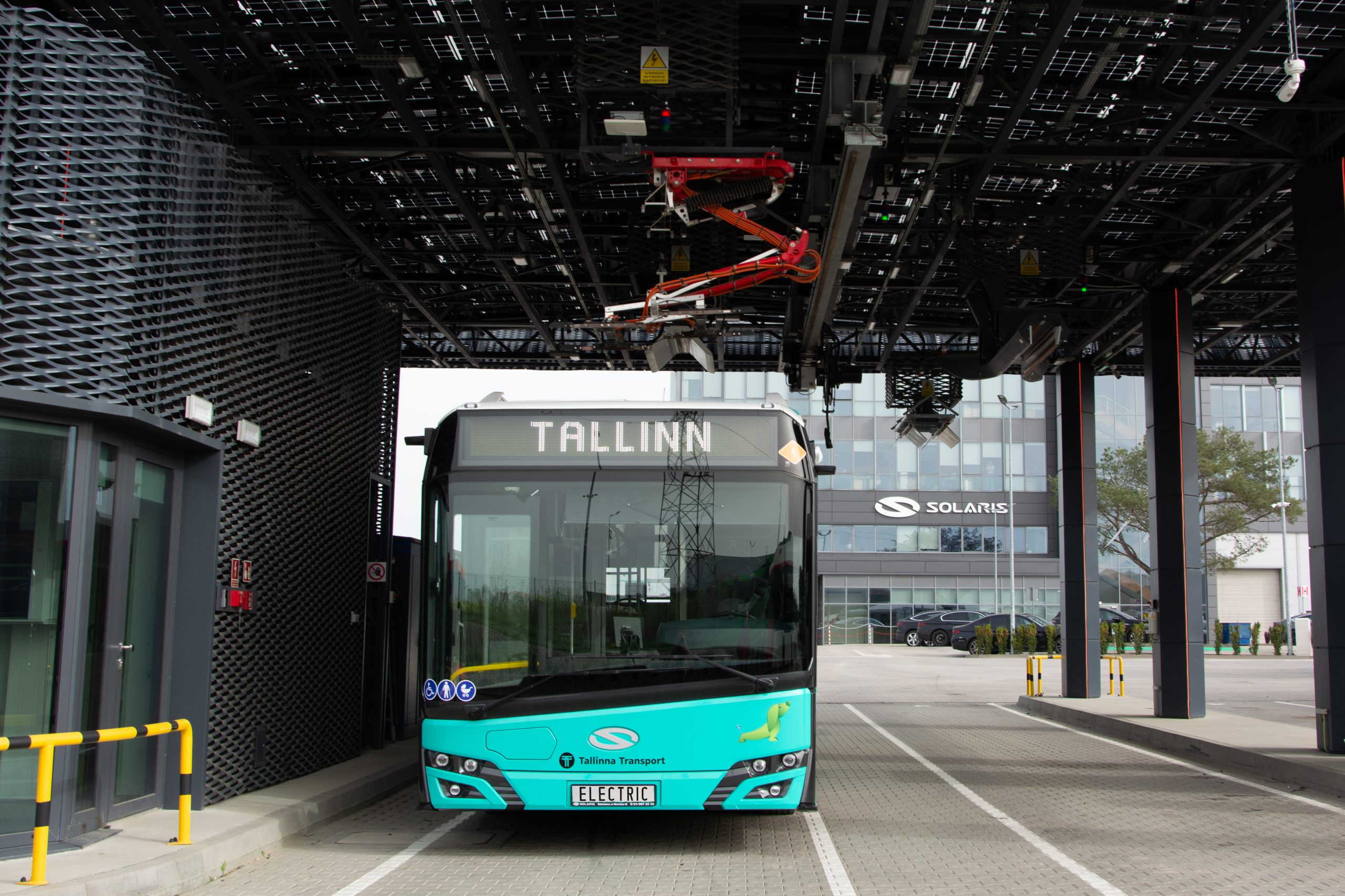 Solaris has delivered 15 e-buses in Tallin (they're the first BEV buses ...