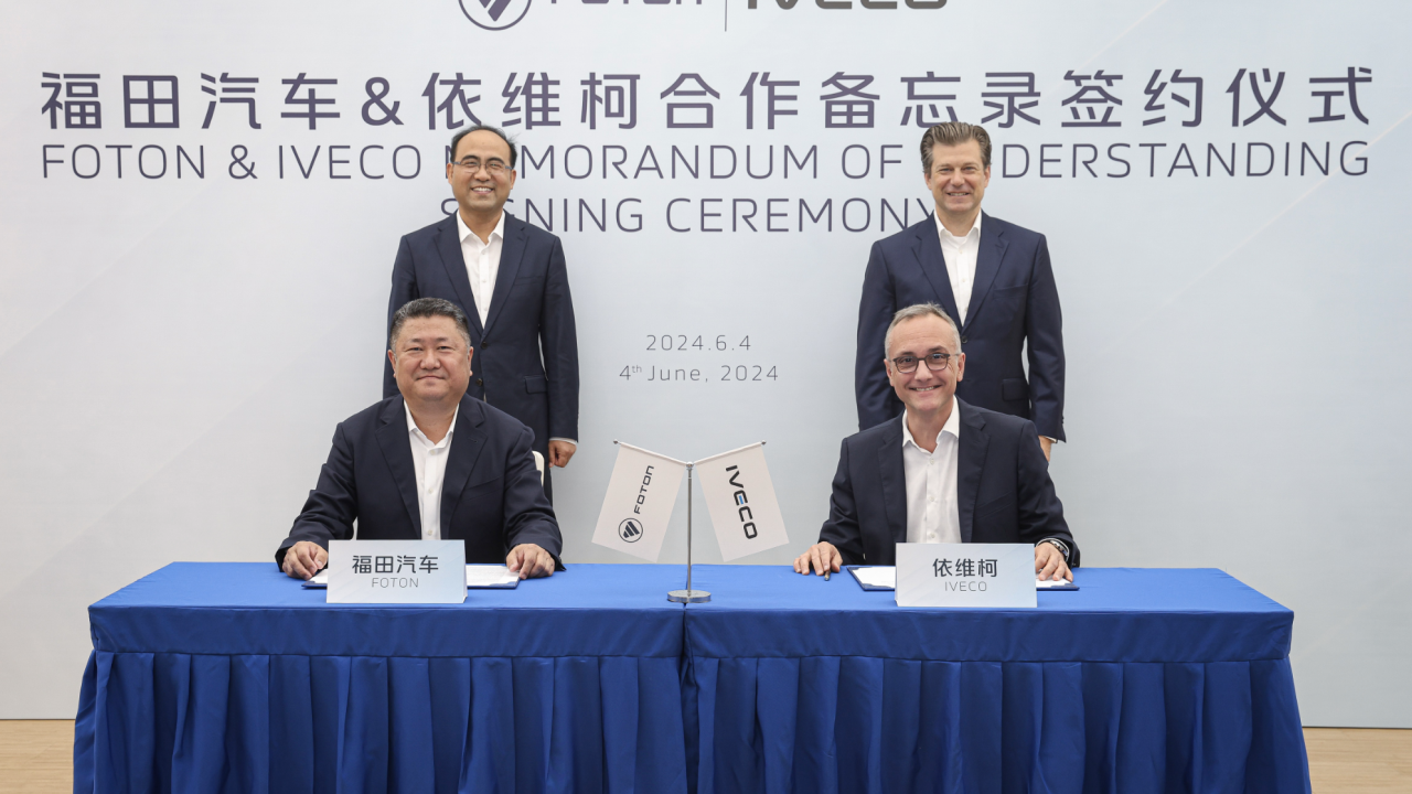 Iveco and Foton Collaborate on Electric Vehicles for Europe and South America