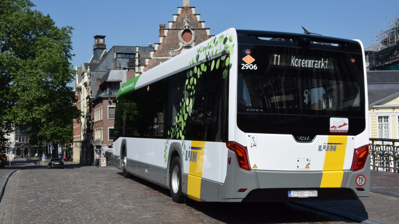 De Lijn Rolls Out Its First VDL Citea New Generation In Ghent (out Of A ...