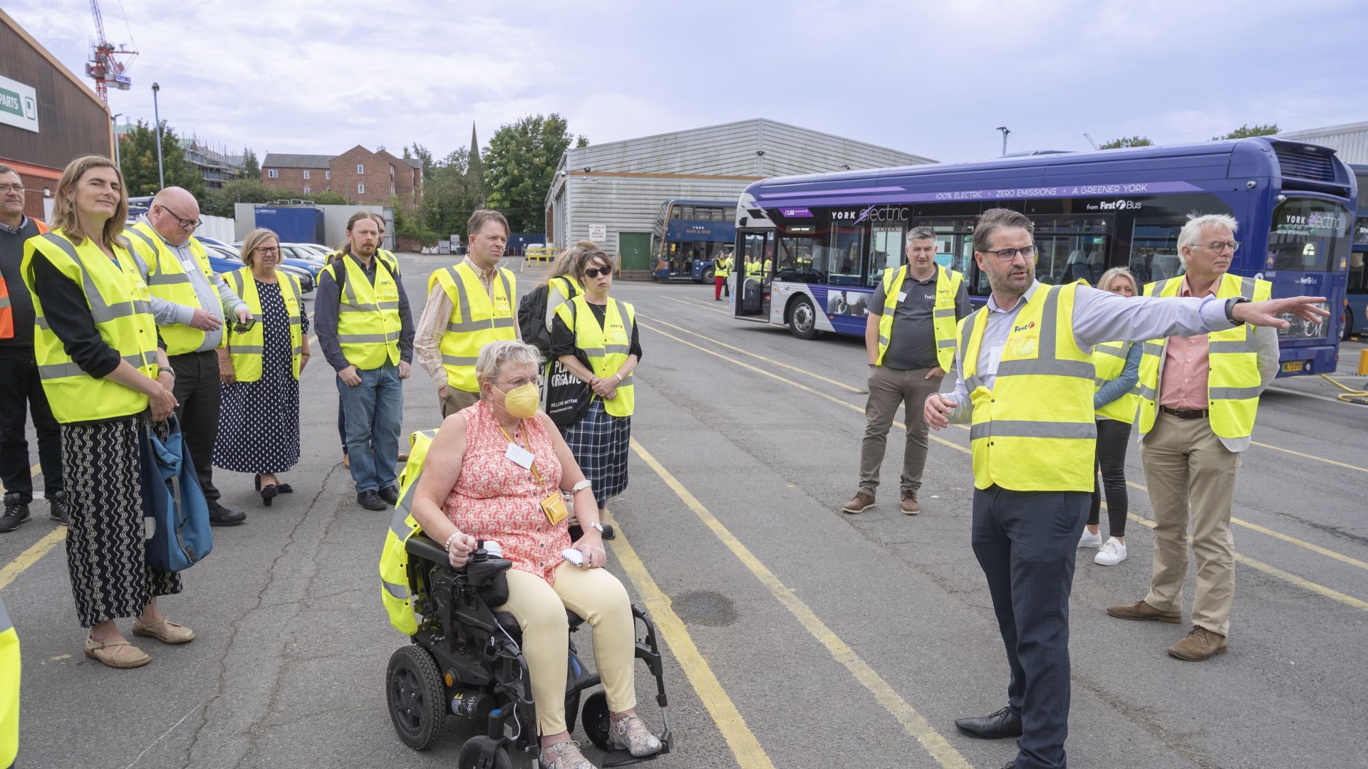 first bus net zero emission depots