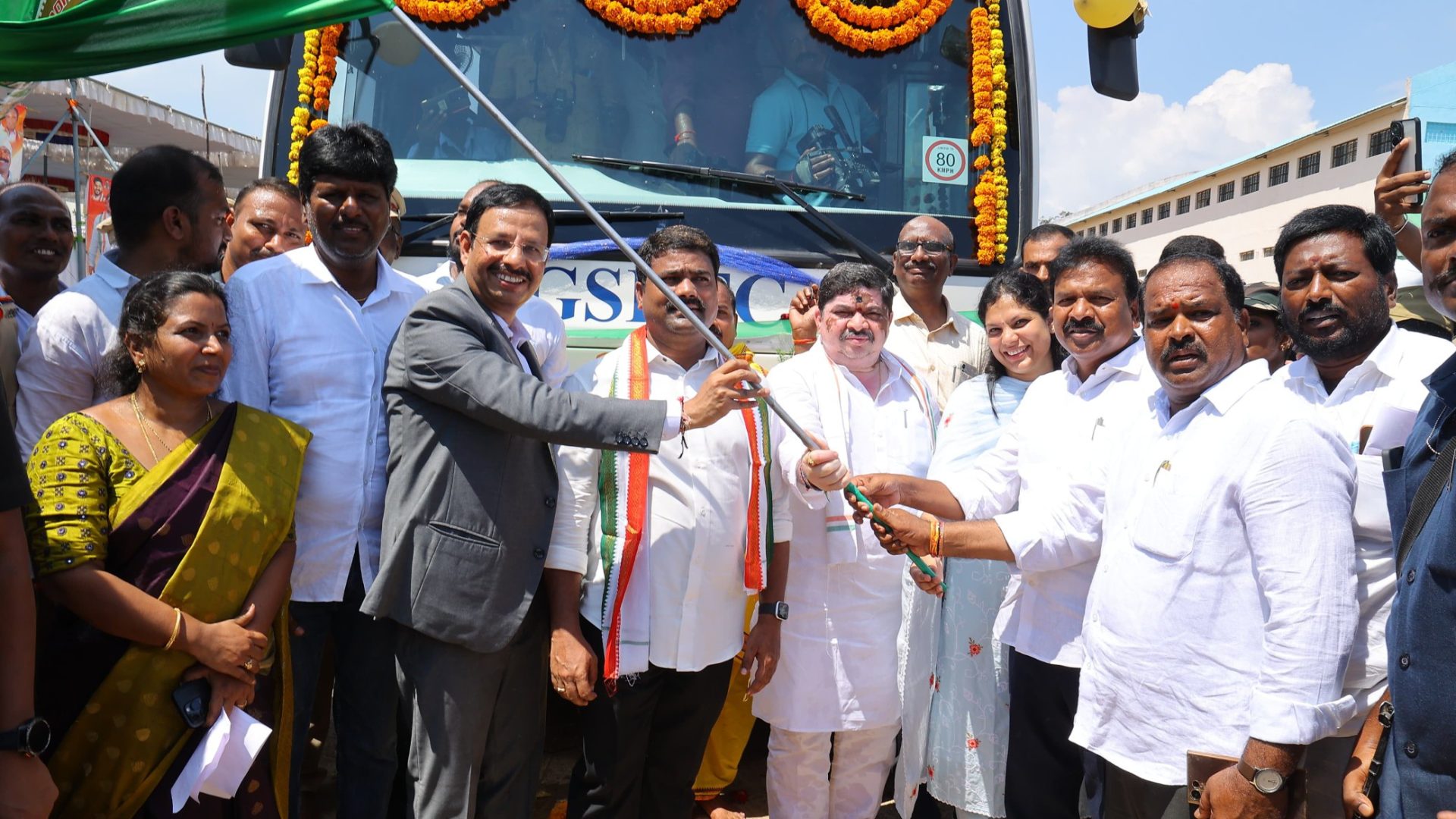 TGSRTC JBM electric buses telangana