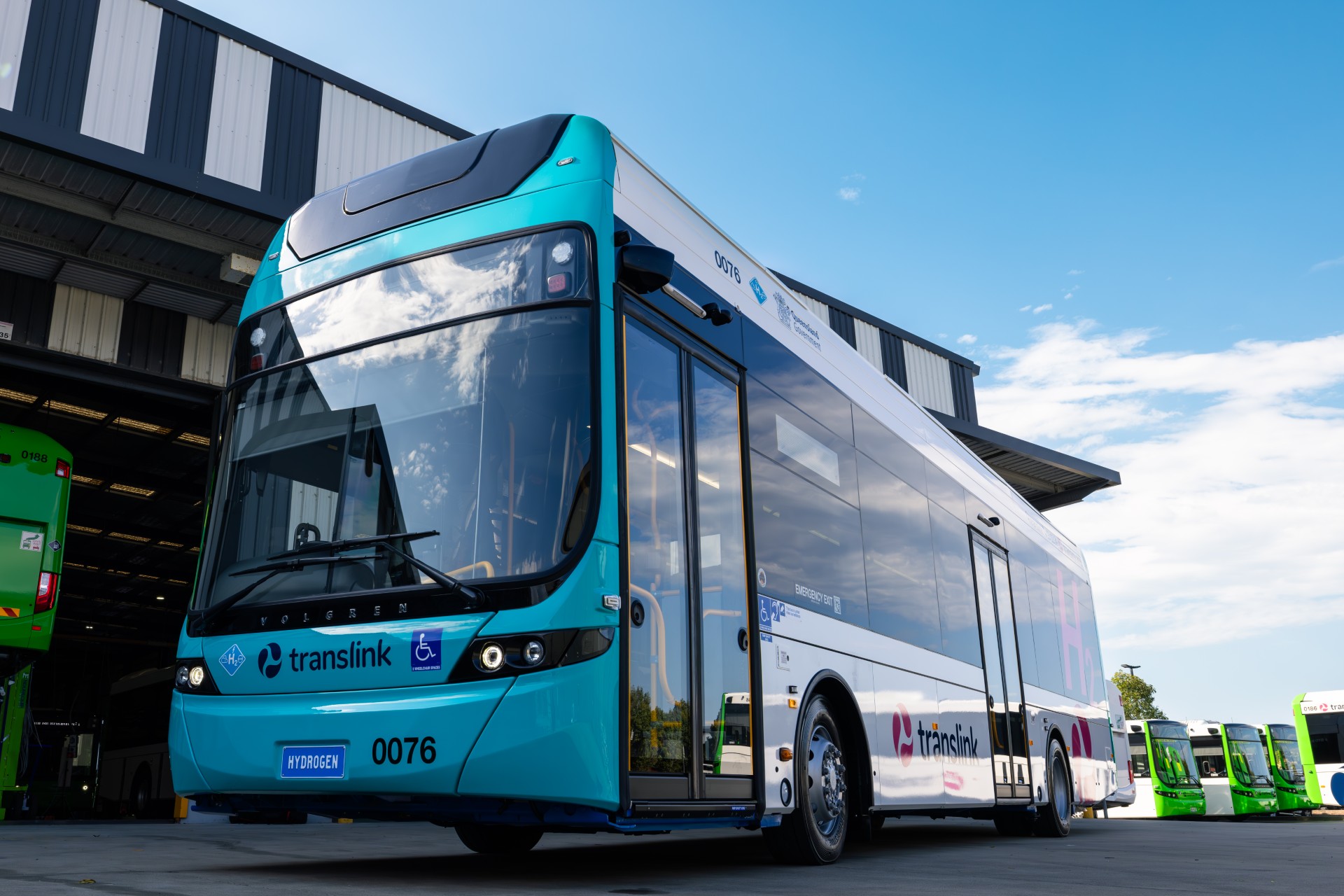 Australian Volgren rolls out first hydrogen bus based on Wrightbus ...