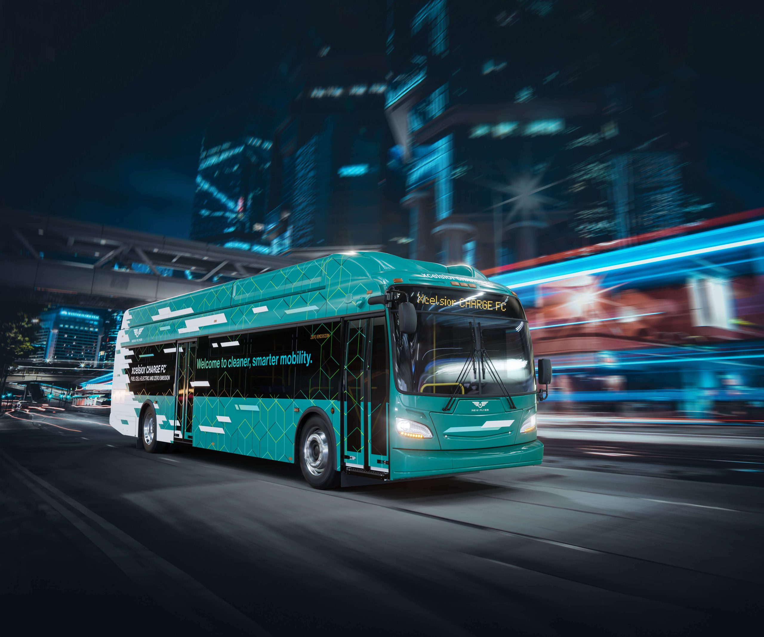 New Flyer Makes History: Largest Order for Zero-Emission Hydrogen Buses