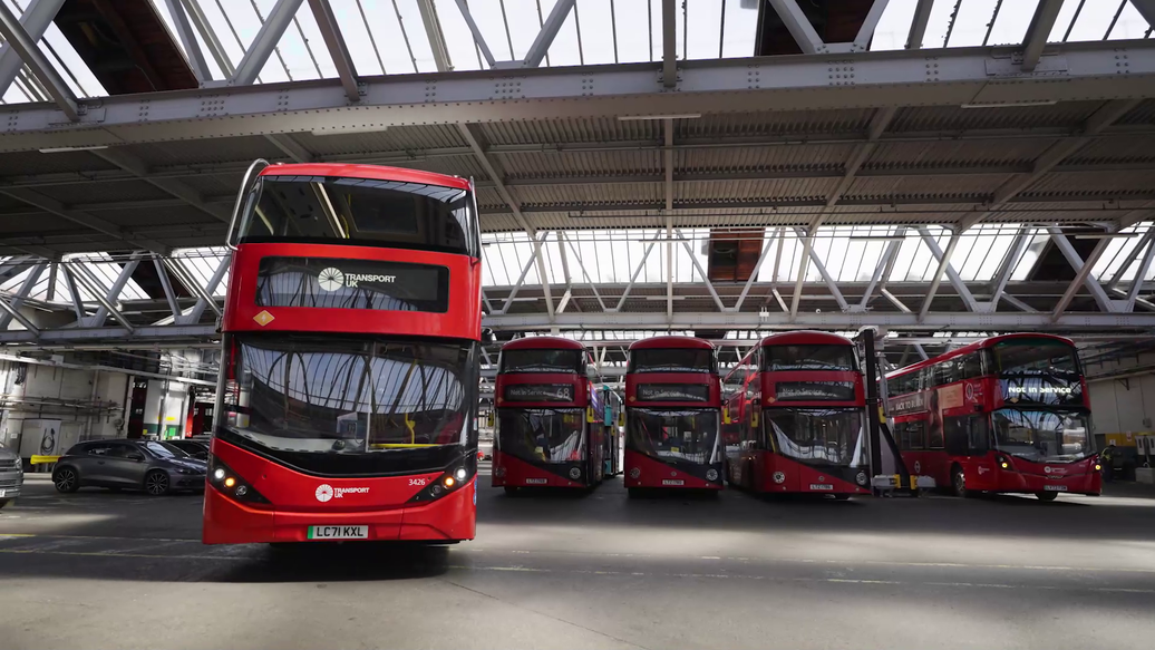 tuk electric bus line london