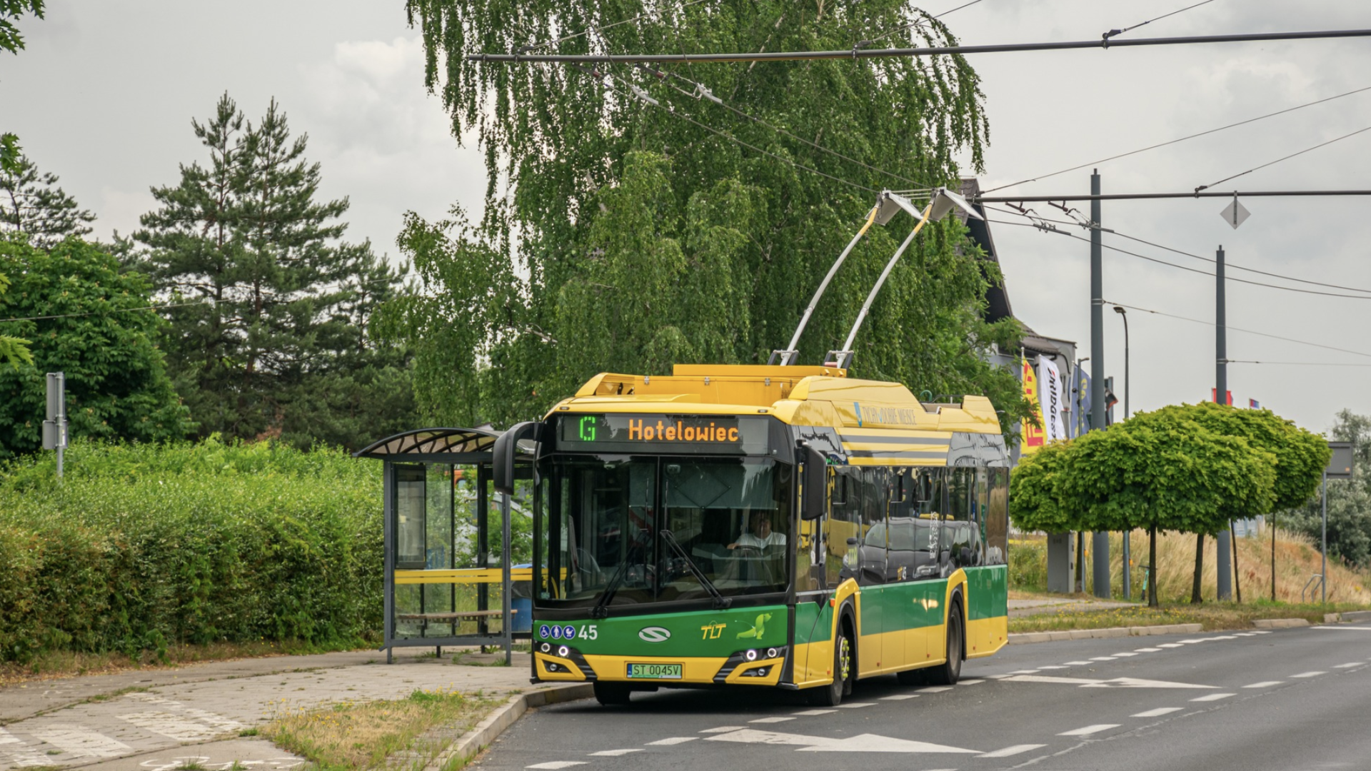 solaris tychy trolleybus