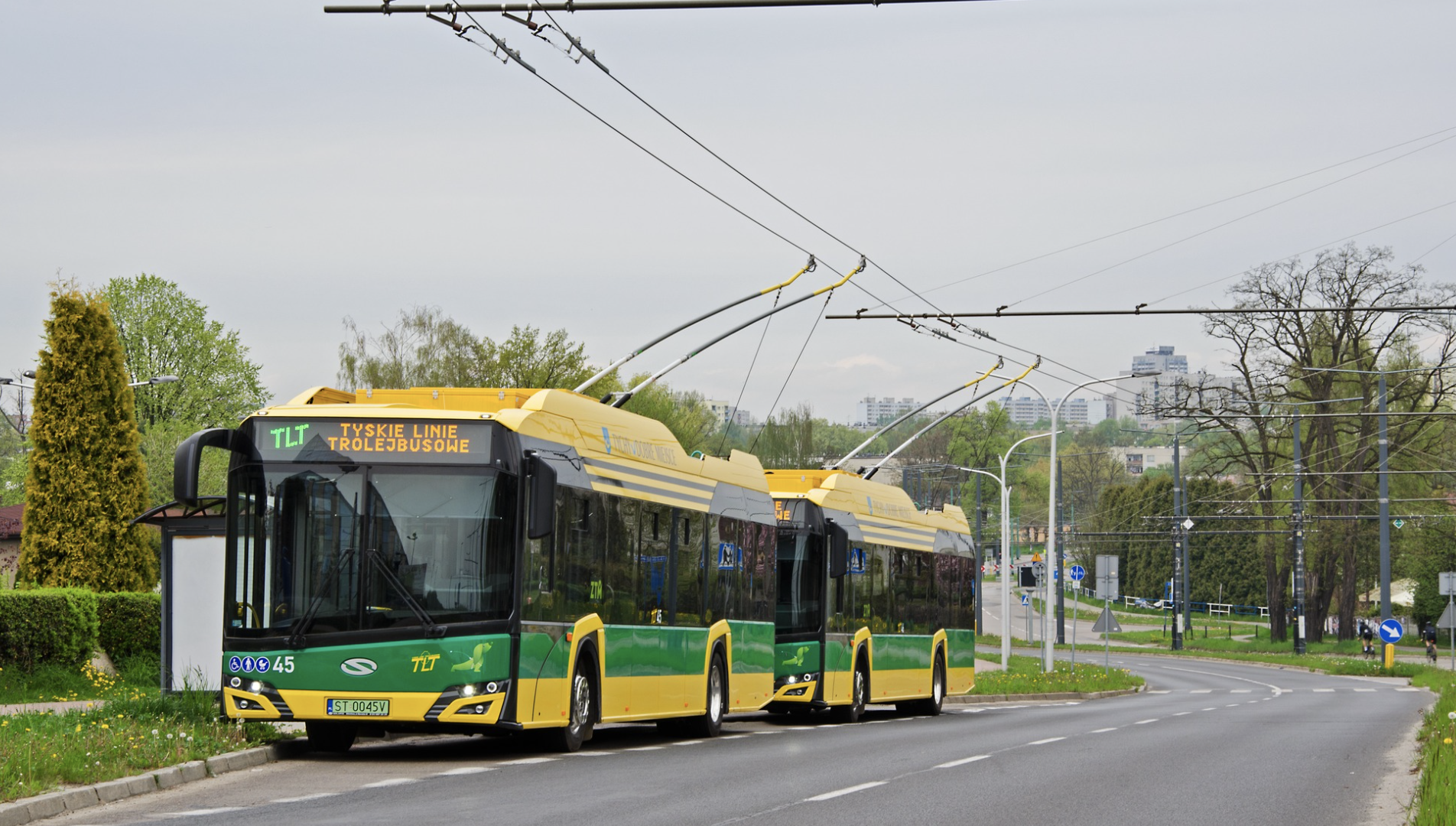 solaris tychy trolleybus